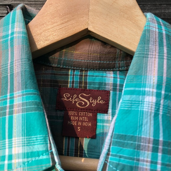 Western/Rodeo Pearl Snap Shirt - Picture 2 of 3